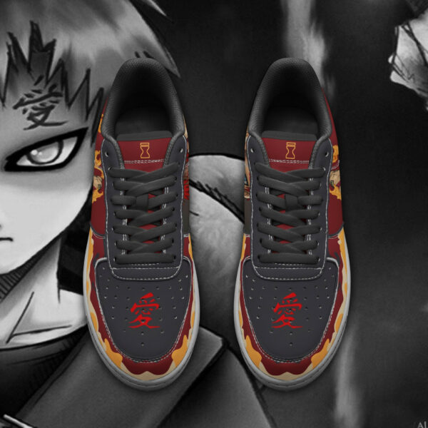 Gaara Shoes Anime Sneakers Custom 2