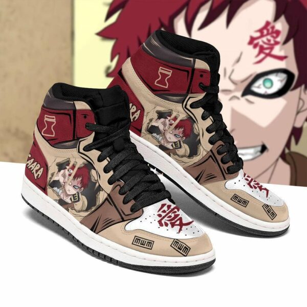 Gaara Sneakers Skill Costume Boots Anime Shoes 1