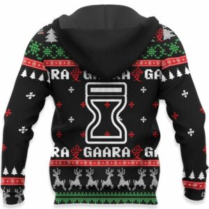 Gaara Ugly Christmas Sweater Custom Naruto Anime XS12 8