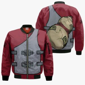 Gaara Uniform Hoodie Shirt Naruto Anime Jacket 9