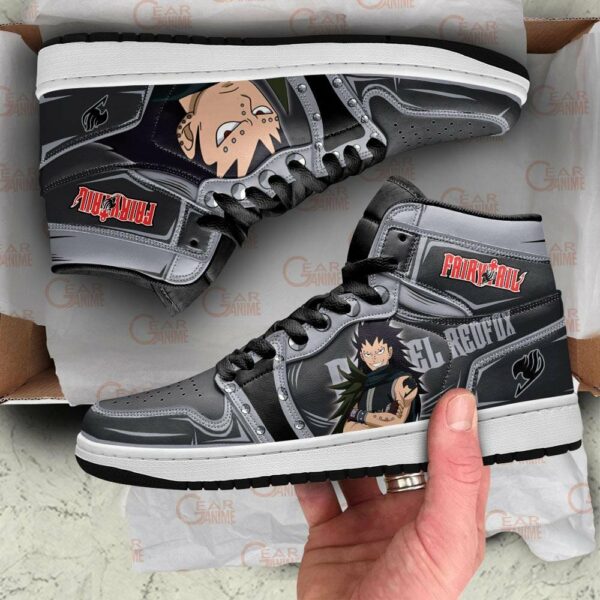 Gajeel Redfox Shoes Custom Anime Fairy Tail Sneakers 2