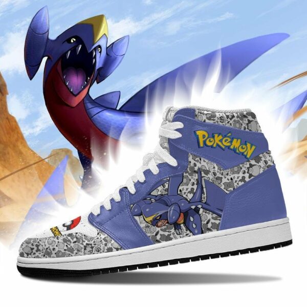 Garchomp Shoes Custom Anime Pokemon Sneakers 3