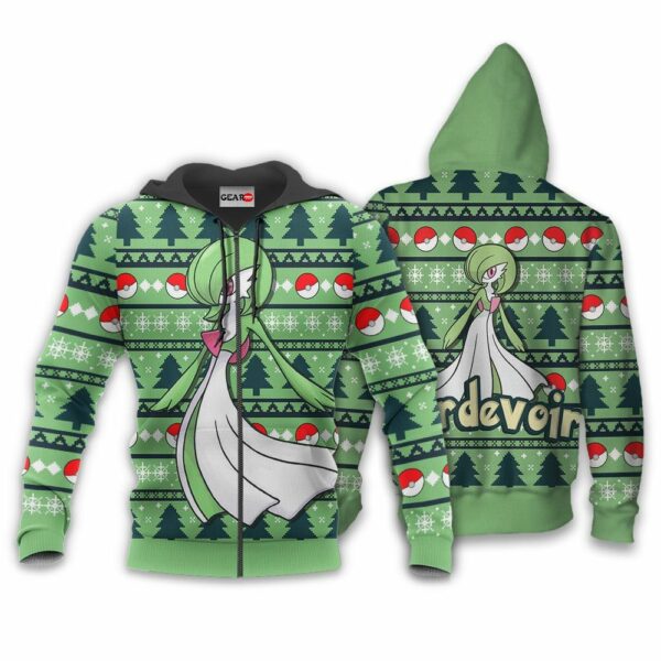 Gardevoir Ugly Christmas Sweater Custom Anime Pokemon XS12 2