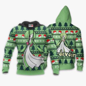 Gardevoir Ugly Christmas Sweater Custom Anime Pokemon XS12 7