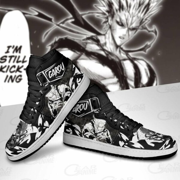 Garou One Punch Man Shoes Anime Custom Sneakers MN10 4