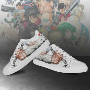 Garou Skate Shoes One Punch Man Custom Anime Sneakers SK11 6