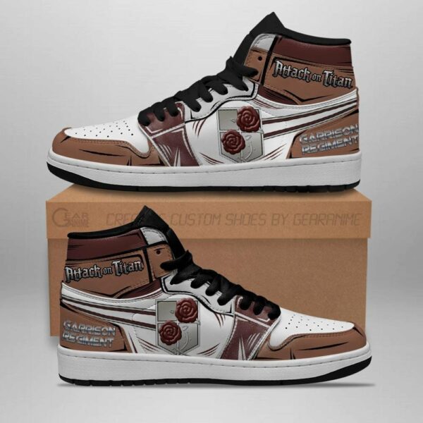 Garrison Regiment Shoes Attack On Titan Anime Shoes 1