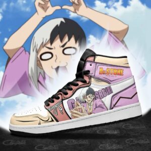 Gen Asagiri Shoes Custom Anime Dr. Stone Sneakers 6