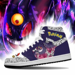 Gengar Shoes Custom Anime Pokemon Sneakers 5