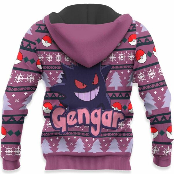 Gengar Sweater Custom Anime Pokemon Ugly Christmas Sweater 4