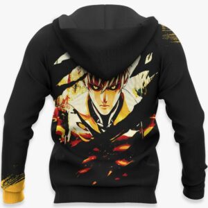 Genos Hoodie Custom OPM Anime Merch Clothes 10