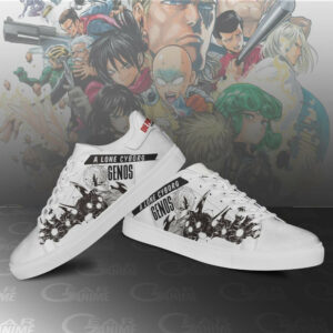 Genos Skate Shoes One Punch Man Custom Anime Sneakers SK11 6