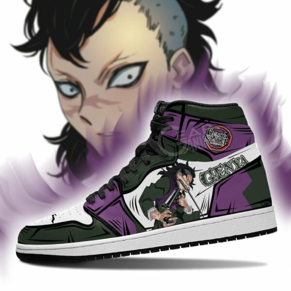 Genya Shinazugawa Shoes Custom Anime Demon Slayer Sneakers 3