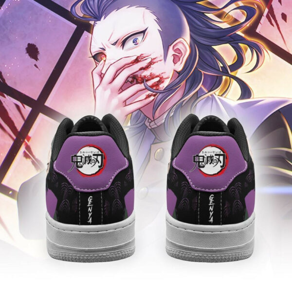 Genya Shoes Custom Demon Slayer Anime Sneakers Fan PT05 3