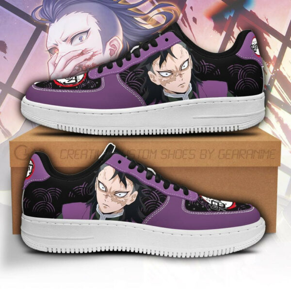 Genya Shoes Custom Demon Slayer Anime Sneakers Fan PT05 1