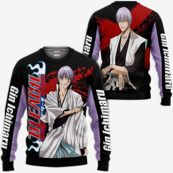 Gin Ichimaru Hoodie Shirt BL Anime Jacket 2