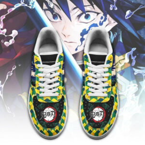 Giyu Shoes Custom Demon Slayer Anime Sneakers Fan PT05 4
