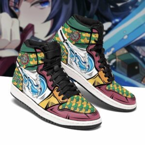 Giyu Shoes Water Breathing Custom Anime Demon Slayer Sneakers 4