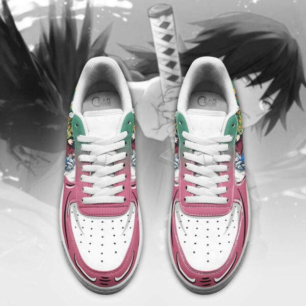 Giyu Tomioka Air Shoes Custom Anime Demon Slayer Sneakers 4