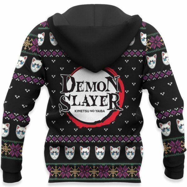 Giyu Tomioka Ugly Christmas Sweater Kimetsu Anime Xmas Gift Custom Clothes 6