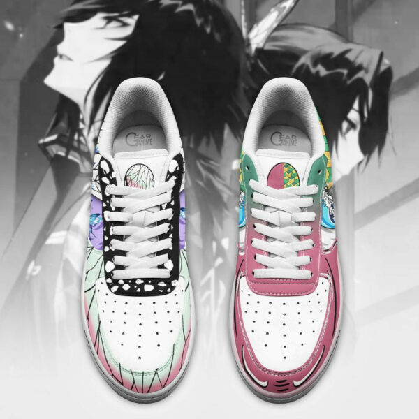 Giyuu and Shinobu Air Shoes Skill Demon Slayer Anime Sneakers 4