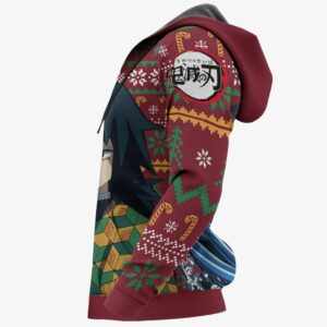 Giyuu Ugly Christmas Sweater Custom Anime Kimetsu XS12 9