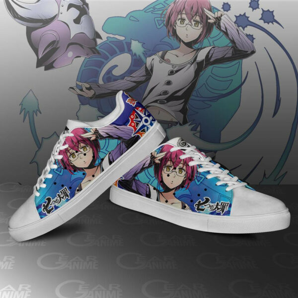 Goether Skate Shoes The Seven Deadly Sins Anime Custom Sneakers SK10 3