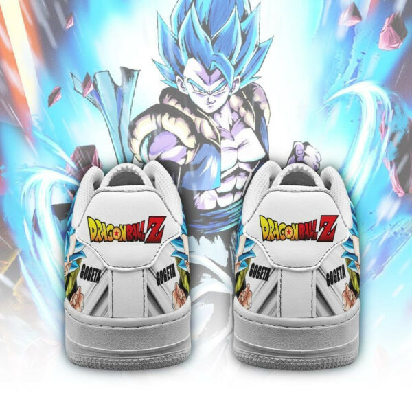 Gogeta Air Shoes Custom Dragon Ball Anime Sneakers Simple 3