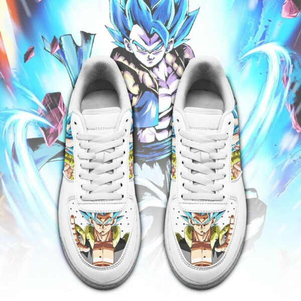 Gogeta Air Shoes Custom Dragon Ball Anime Sneakers Simple 2