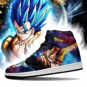 Gogeta Shoes Galaxy Custom Dragon Ball Anime Sneakers 5