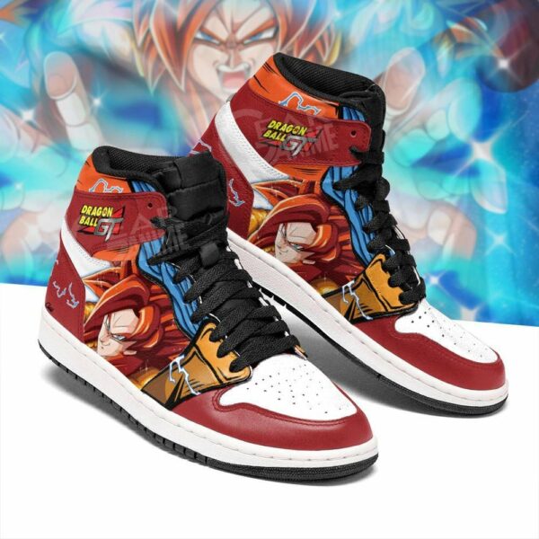 Gogeta Super Saiyan 4 Shoes Dragon Ball GT Anime Sneakers 2