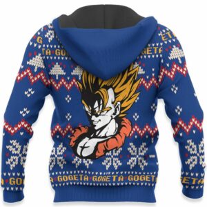 Gogeta Ugly Christmas Sweater Custom Anime Dragon Ball XS12 8