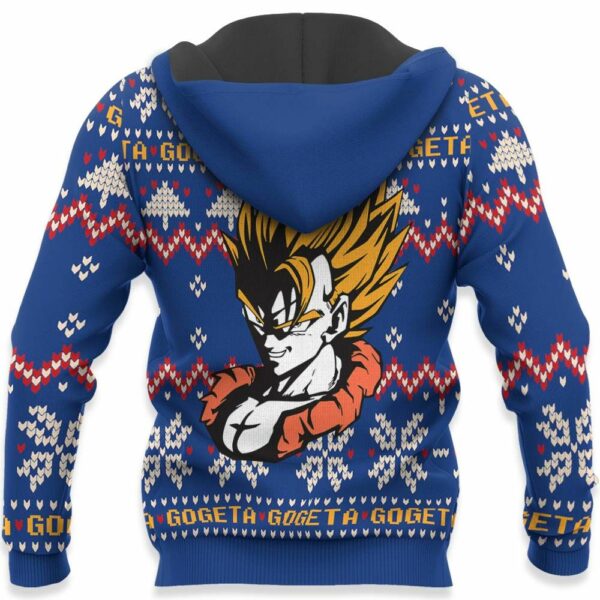 Gogeta Ugly Christmas Sweater Custom Anime Dragon Ball XS12 4
