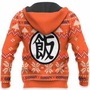Gohan Christmas Sweater Custom Anime Dragon Ball XS12 8