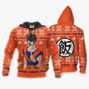 Gohan Christmas Sweater Custom Anime Dragon Ball XS12 7