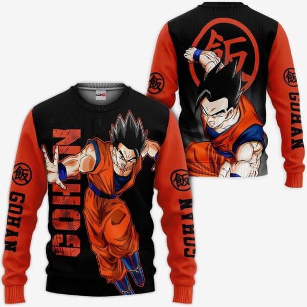 Gohan Hoodie Dragon Ball Anime Zip Jacket 2