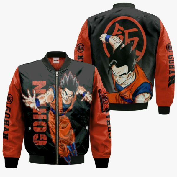 Gohan Hoodie Dragon Ball Anime Zip Jacket 4