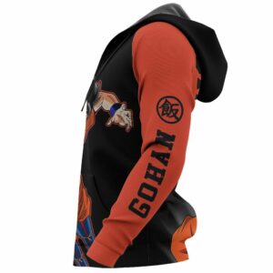 Gohan Hoodie Dragon Ball Anime Zip Jacket 11