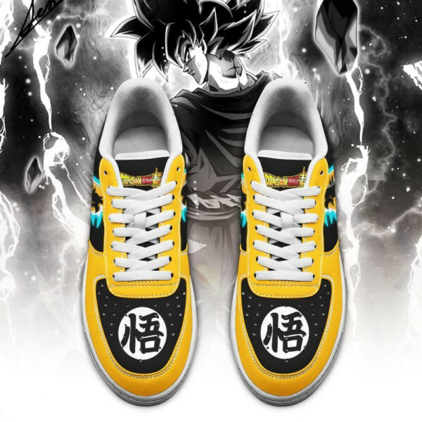 Goku Air Shoes Silhouette Custom Dragon Ball Anime Sneakers 2