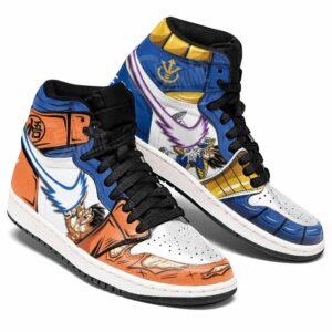Goku And Vegeta Ki Blast Shoes Custom Anime Dragon Ball Sneakers 6
