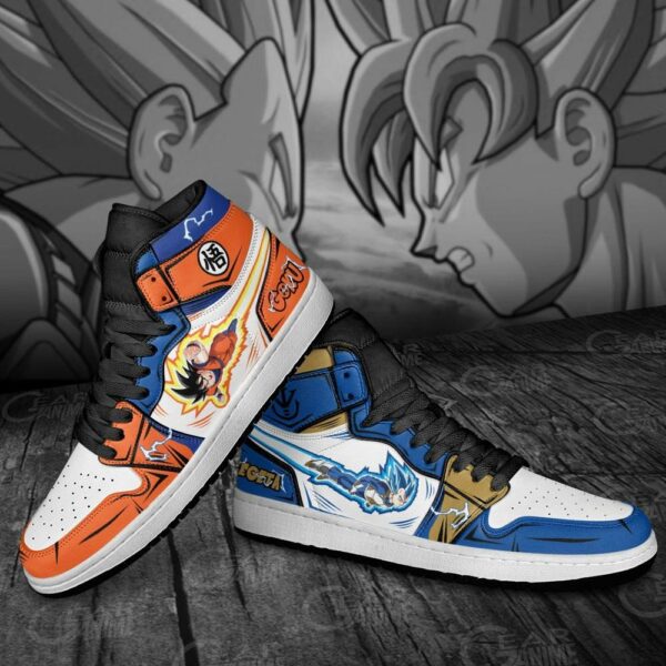 Goku and Vegeta Shoes Custom Dragon Ball Anime Sneakers 4