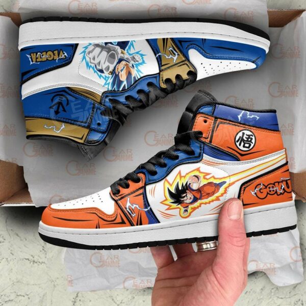 Goku and Vegeta Shoes Custom Dragon Ball Anime Sneakers 3
