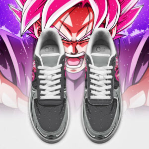 Goku Black Rose Air Shoes Custom Anime Dragon Ball Sneakers 7