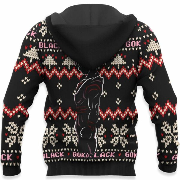 Goku Black Rose Christmas Sweater Custom Anime Dragon Ball XS12 4