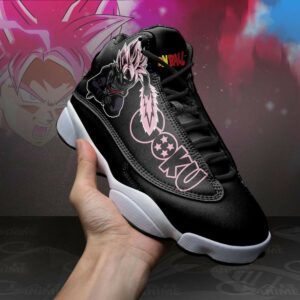 Goku Black Rose Shoes Custom Anime Dragon Ball Sneakers 6