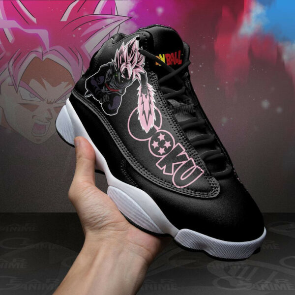 Goku Black Rose Shoes Custom Anime Dragon Ball Sneakers 3