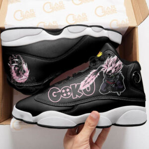 Goku Black Rose Shoes Custom Anime Dragon Ball Sneakers 7