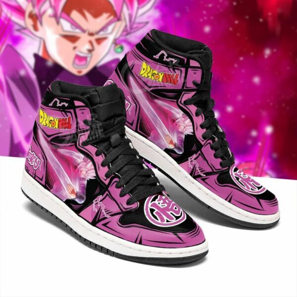 Goku Black Rose Shoes Custom Dragon Ball Anime Sneakers 1