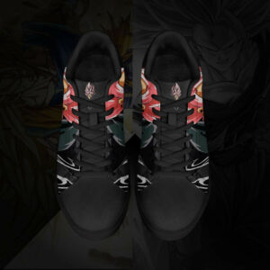 Goku Black Rose Skate Shoes Custom Dragon Ball Anime Sneakers 5