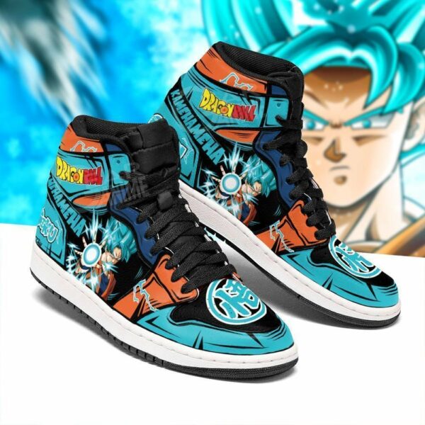 Goku Blue Shoes Kamehameha Custom Anime Dragon Ball Sneakers 2